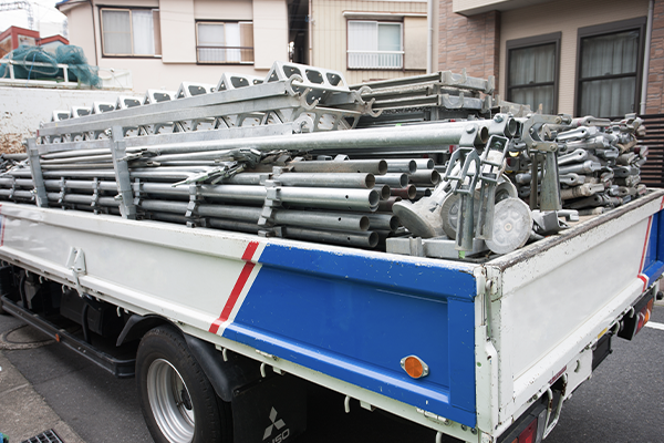 資材・機材の運搬